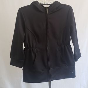 Callaway Cinched Zip Up Sweatshirt - Black